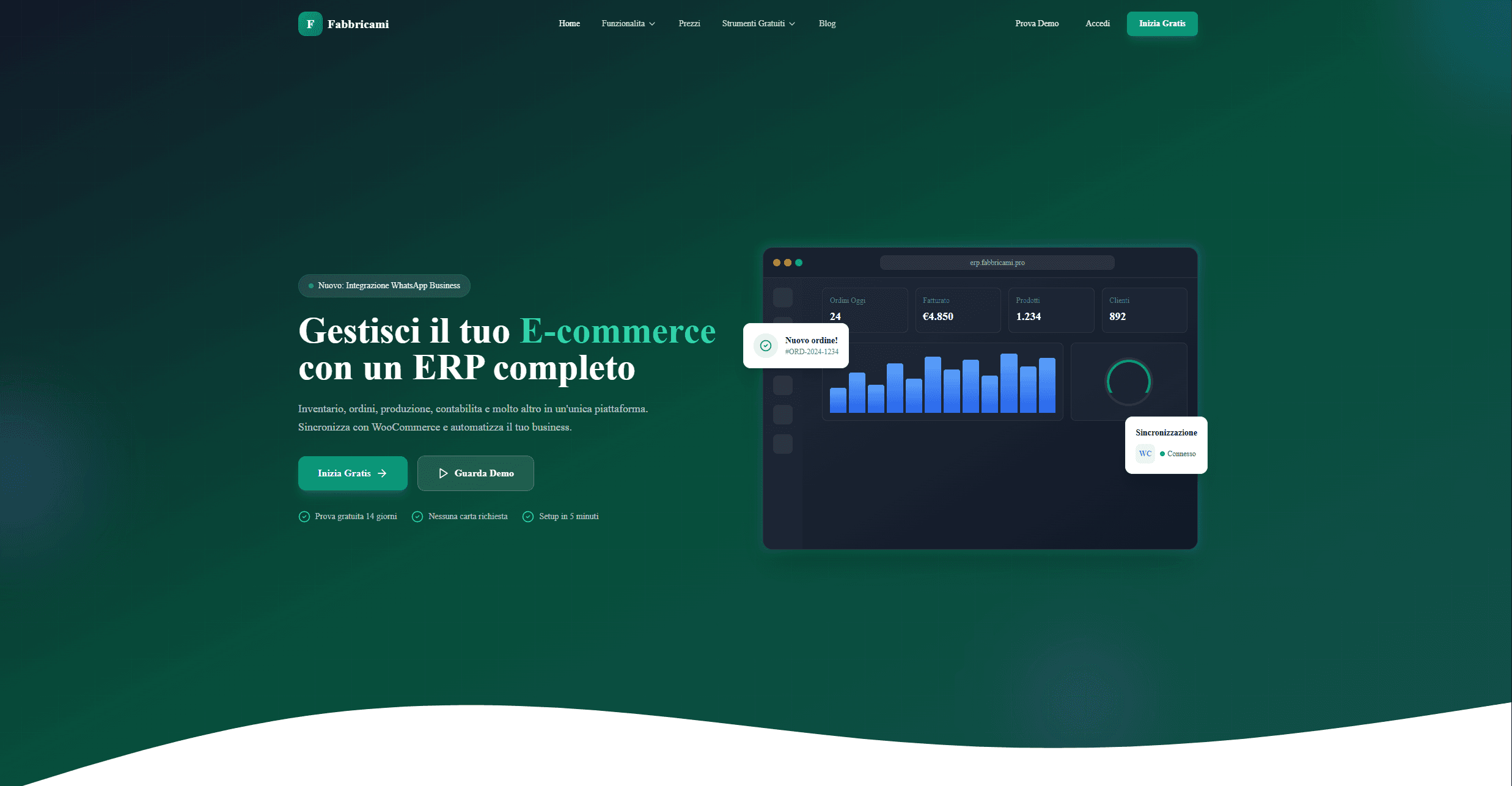 FabbricaMi Dashboard