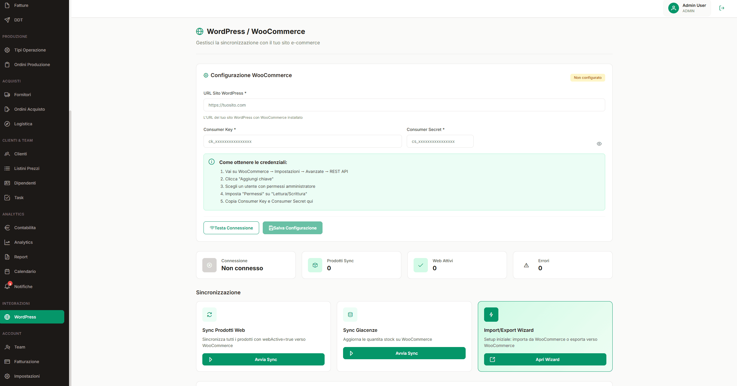 FabbricaMi Produzione