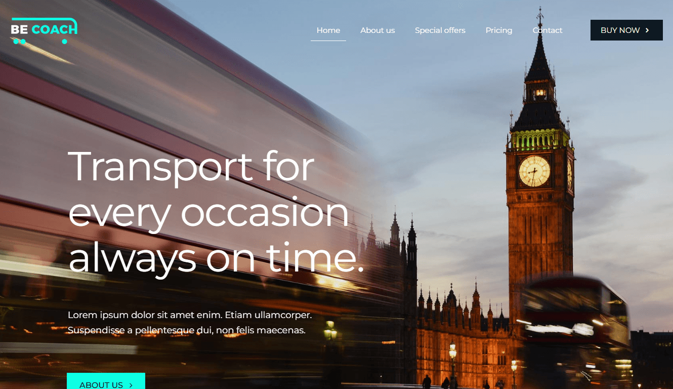 Screenshot 1 - Siti Web per Agenzie Viaggi