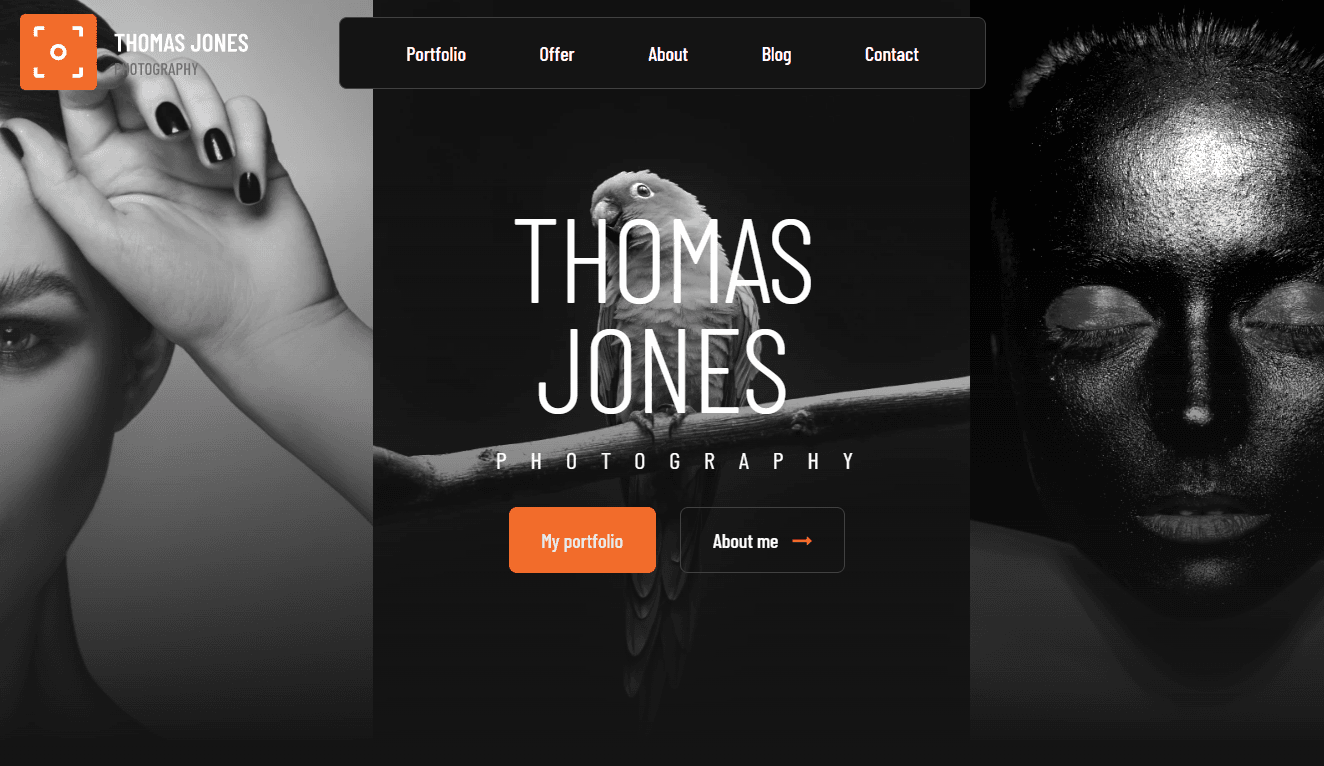 Screenshot 1 - Siti Web per Artisti