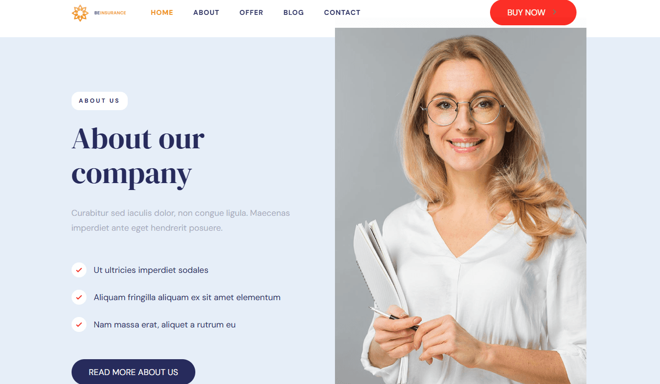 Screenshot 2 - Siti Web per Agenzie Assicurative