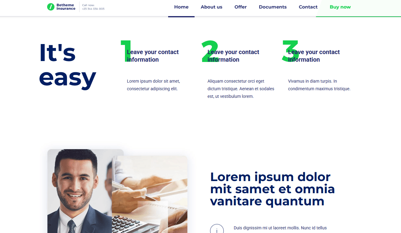 Screenshot 4 - Siti Web per Agenzie Assicurative
