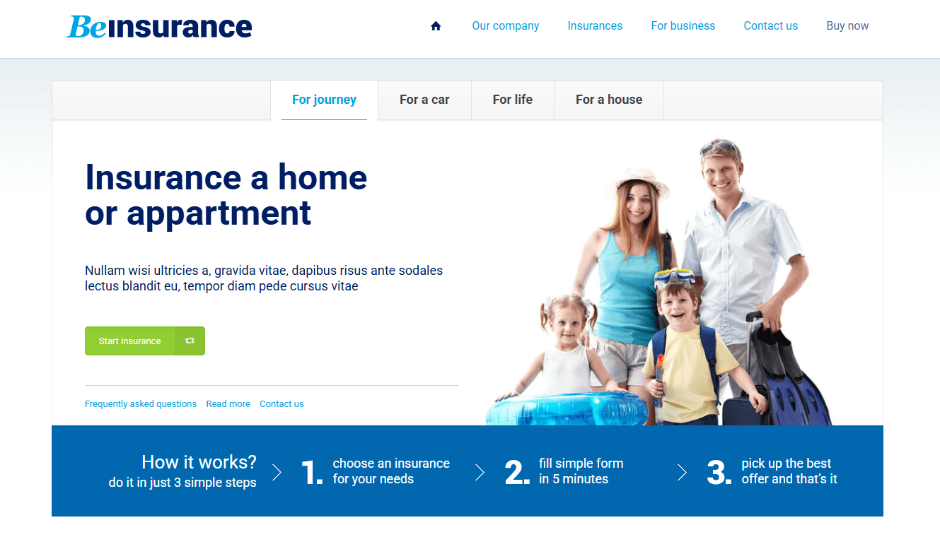 Screenshot 5 - Siti Web per Agenzie Assicurative