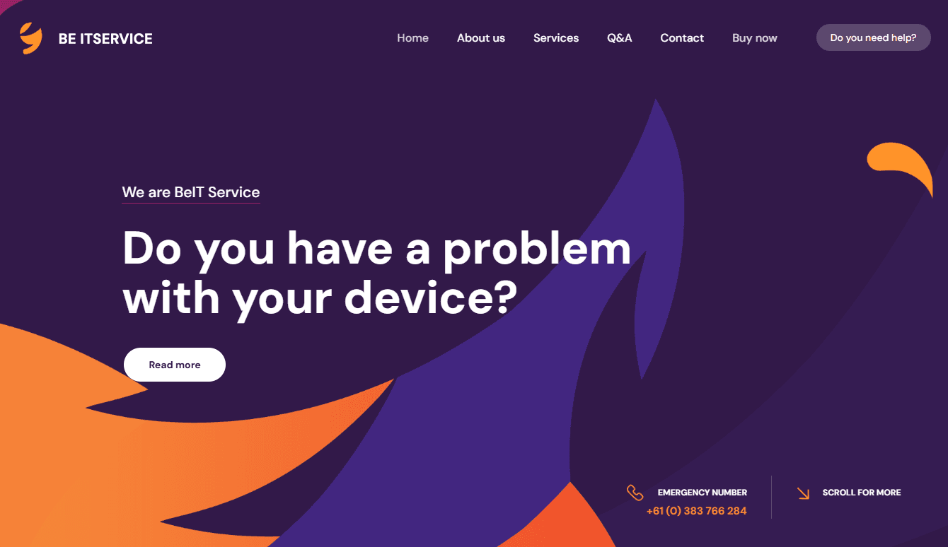 Screenshot 3 - Siti Web per Assistenza Informatica