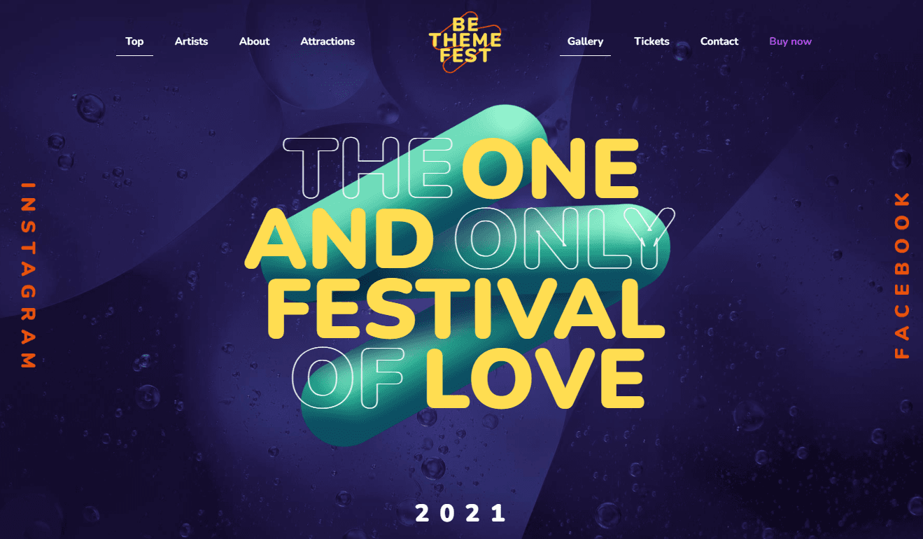 Screenshot 1 - Siti Web per Associazioni