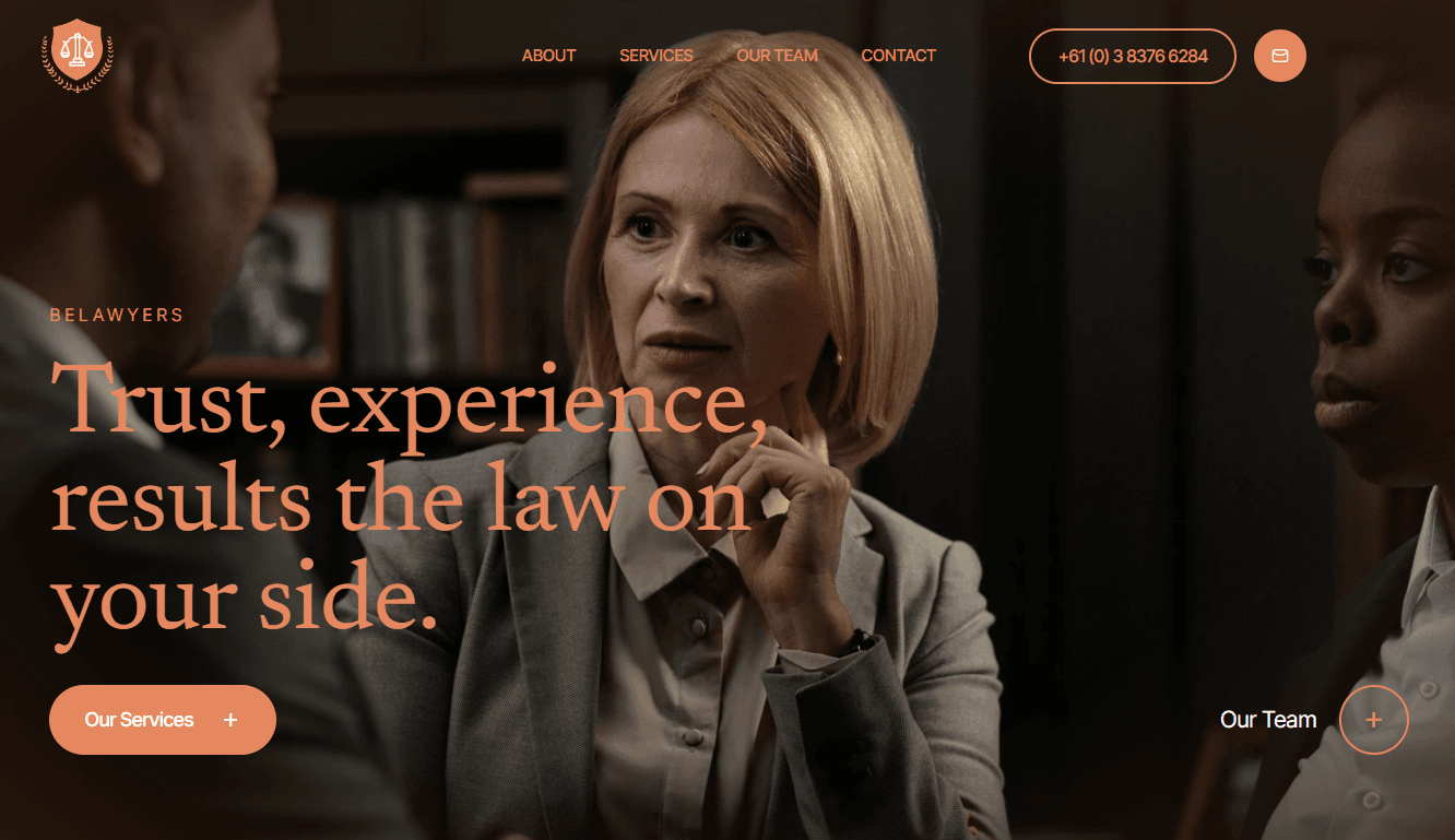 Screenshot 2 - Siti Web per Avvocati