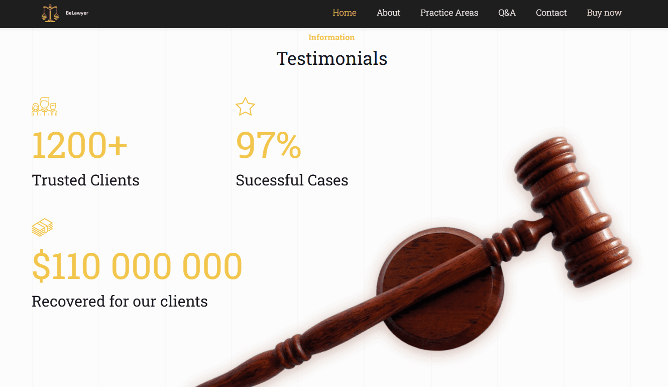 Screenshot 6 - Siti Web per Avvocati