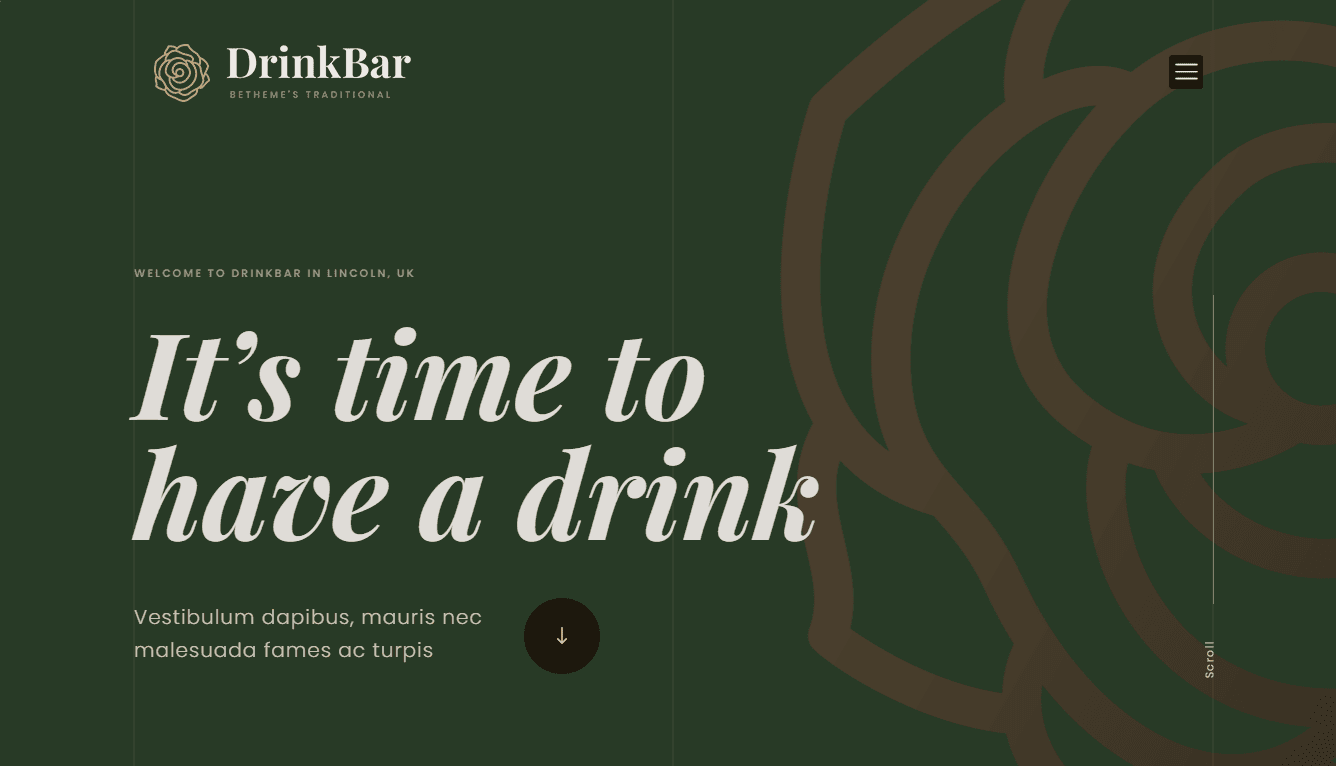 Screenshot 1 - Siti Web per Bar e Caffetterie
