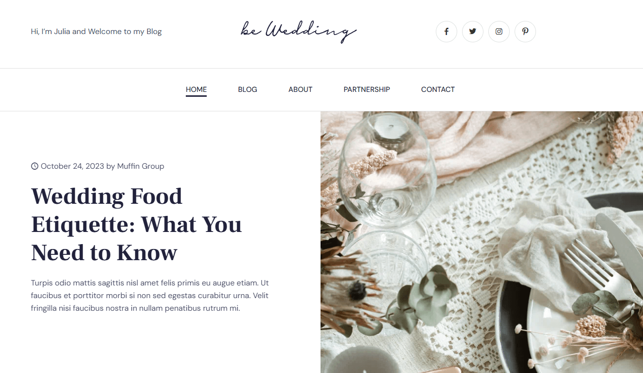 Screenshot 1 - Blog e Magazine Online