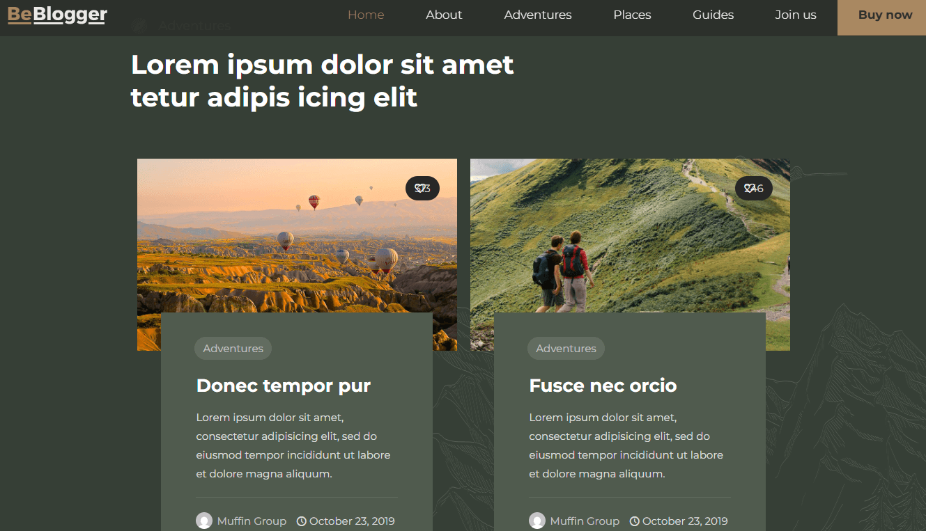 Screenshot 6 - Blog e Magazine Online