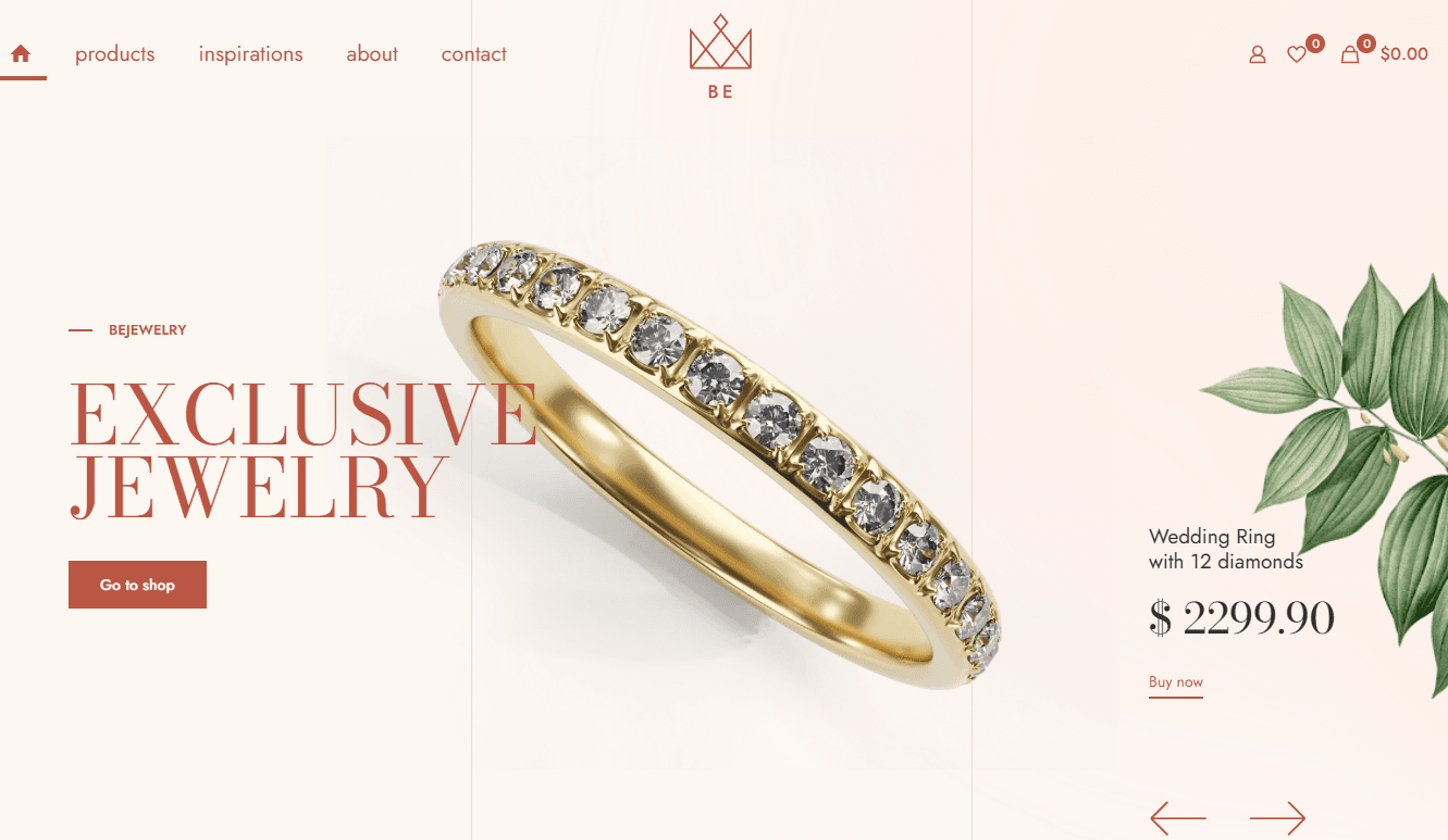 Screenshot 3 - Siti Web per Bomboniere