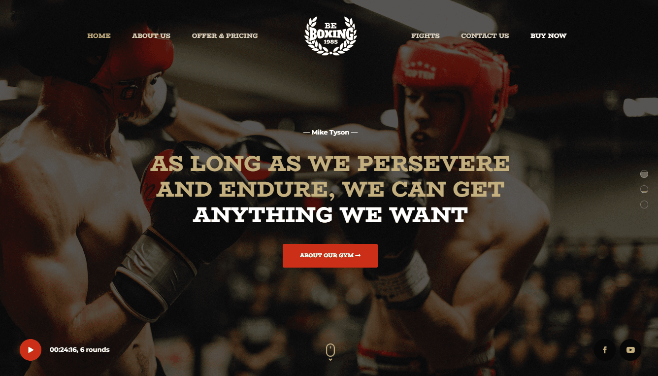 Screenshot 4 - Siti Web per Centri Sportivi