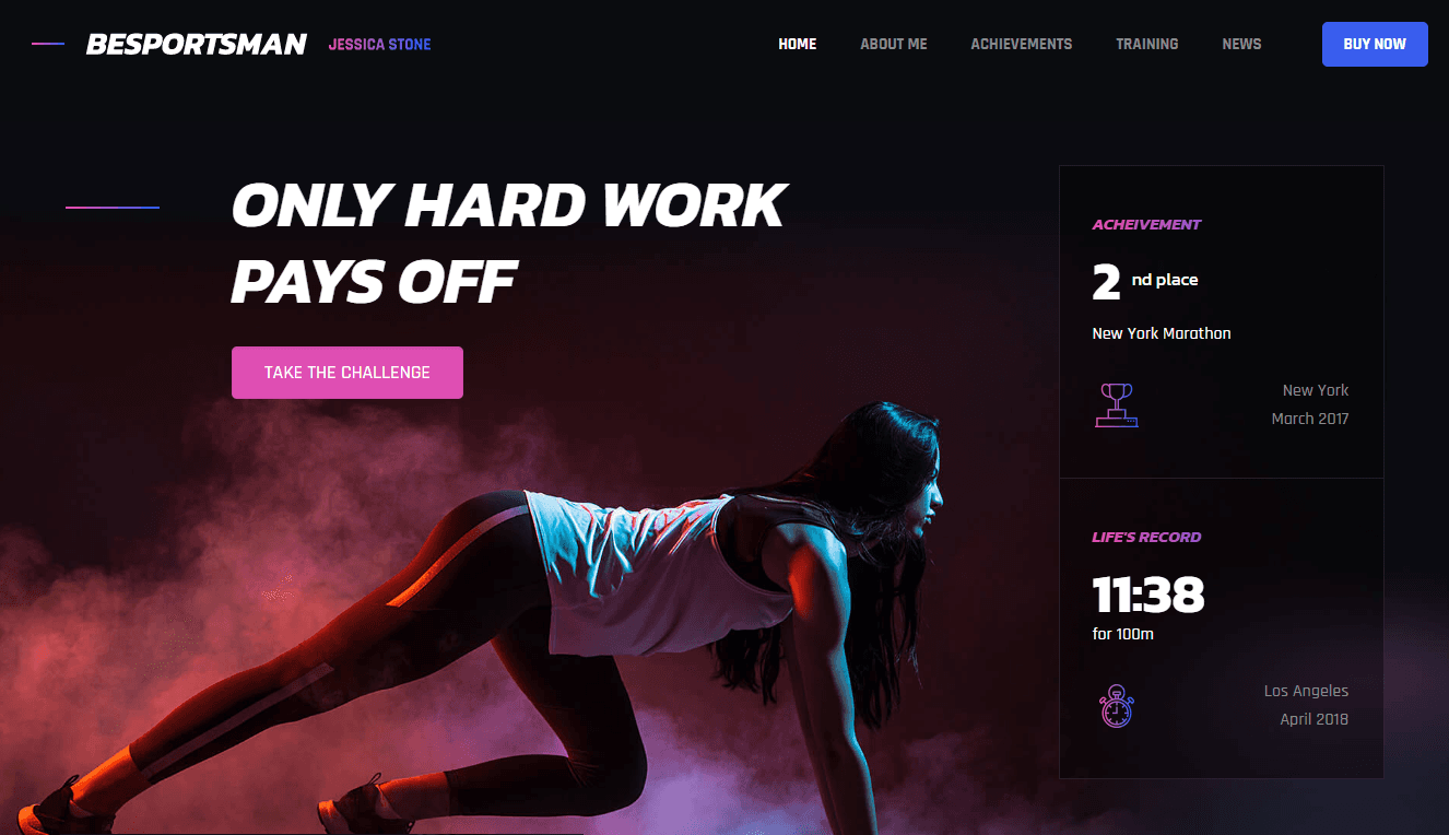 Screenshot 5 - Siti Web per Centri Sportivi