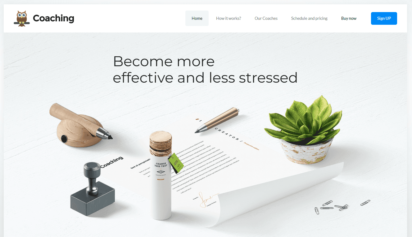 Screenshot 1 - Siti Web per Coach