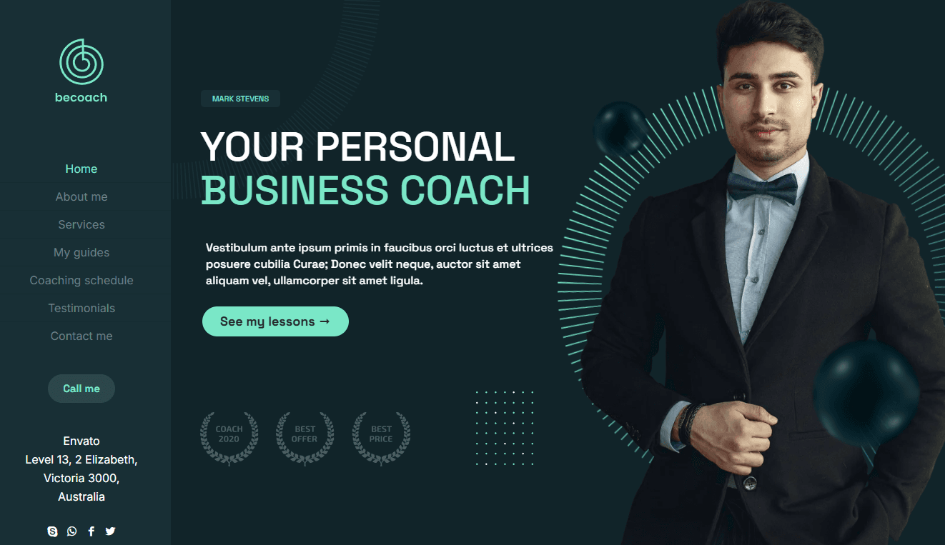 Screenshot 6 - Siti Web per Coach