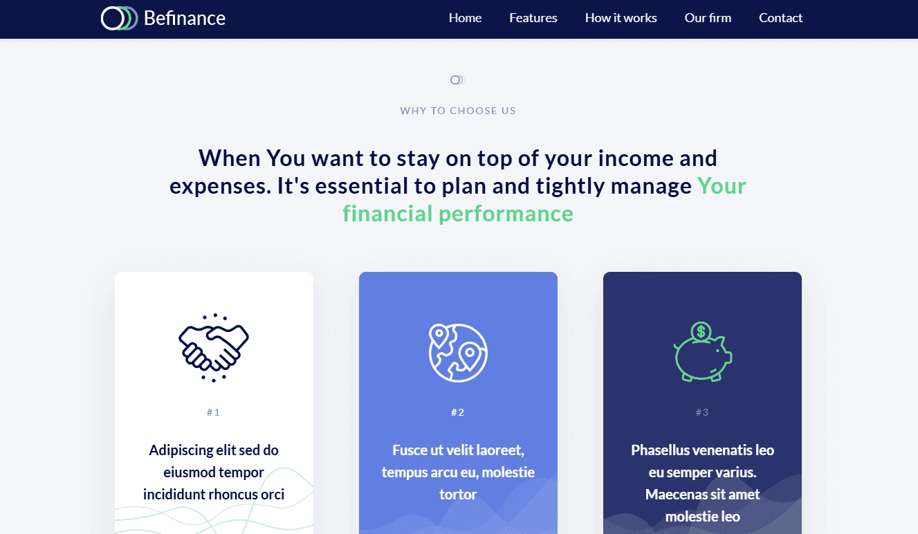 Screenshot 4 - Siti Web per Consulenti Finanziari