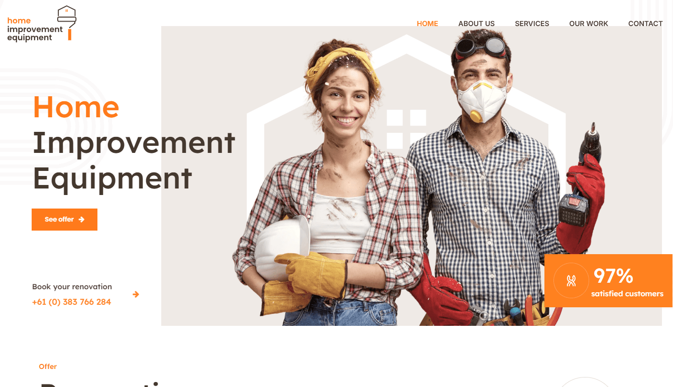 Screenshot 5 - Siti Web per Elettricisti