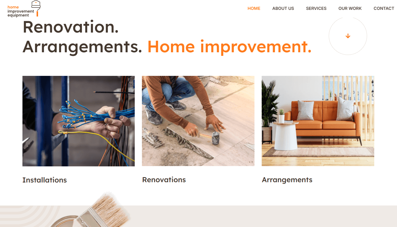 Screenshot 6 - Siti Web per Elettricisti
