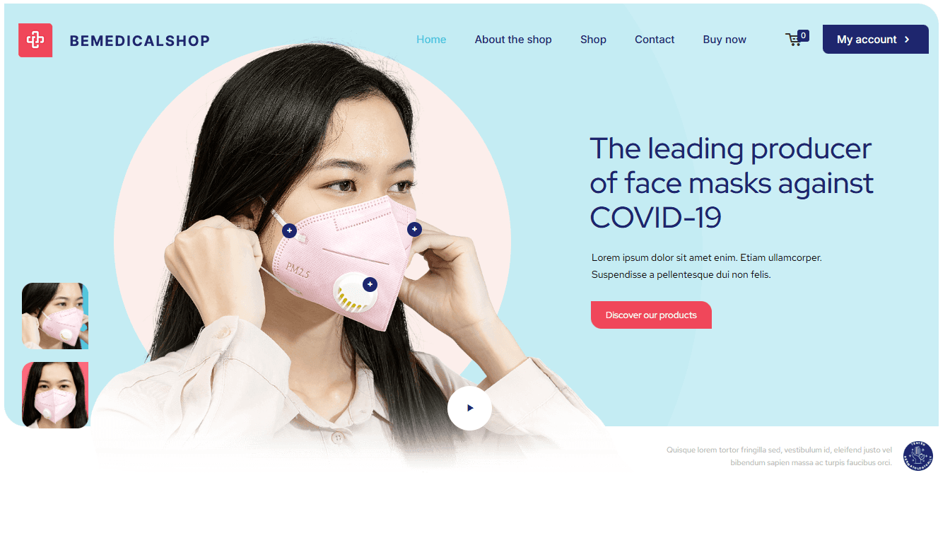 Screenshot 1 - Siti Web per Farmacie