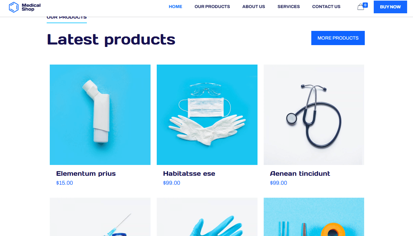 Screenshot 5 - Siti Web per Farmacie