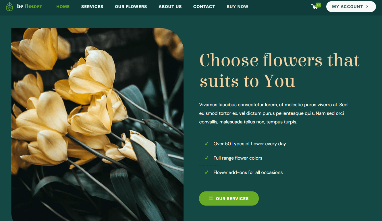 Screenshot 4 - Siti Web per Fioristi