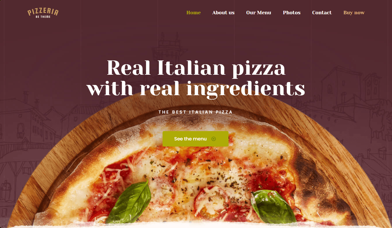 Screenshot 5 - Siti Web per Ristoranti