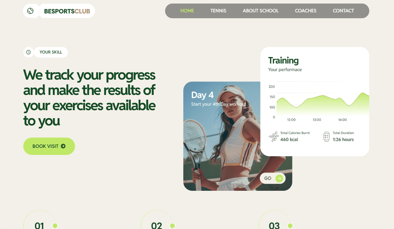 Screenshot 3 - Sito Vetrina