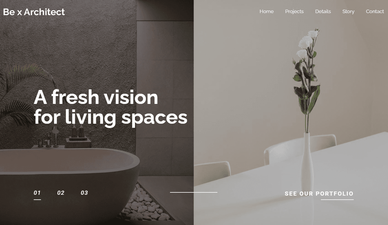 Screenshot 3 - Siti Web per Architetti