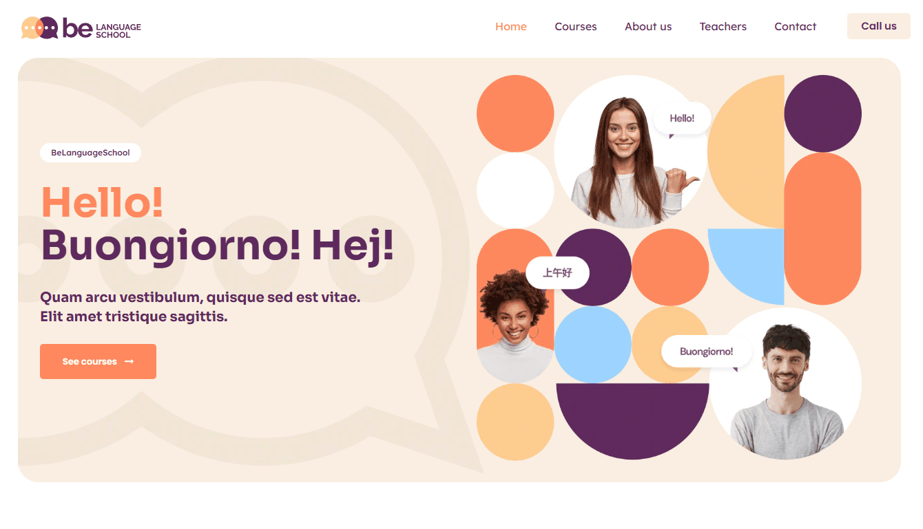 Screenshot 2 - Siti Web per Corsi di Formazione