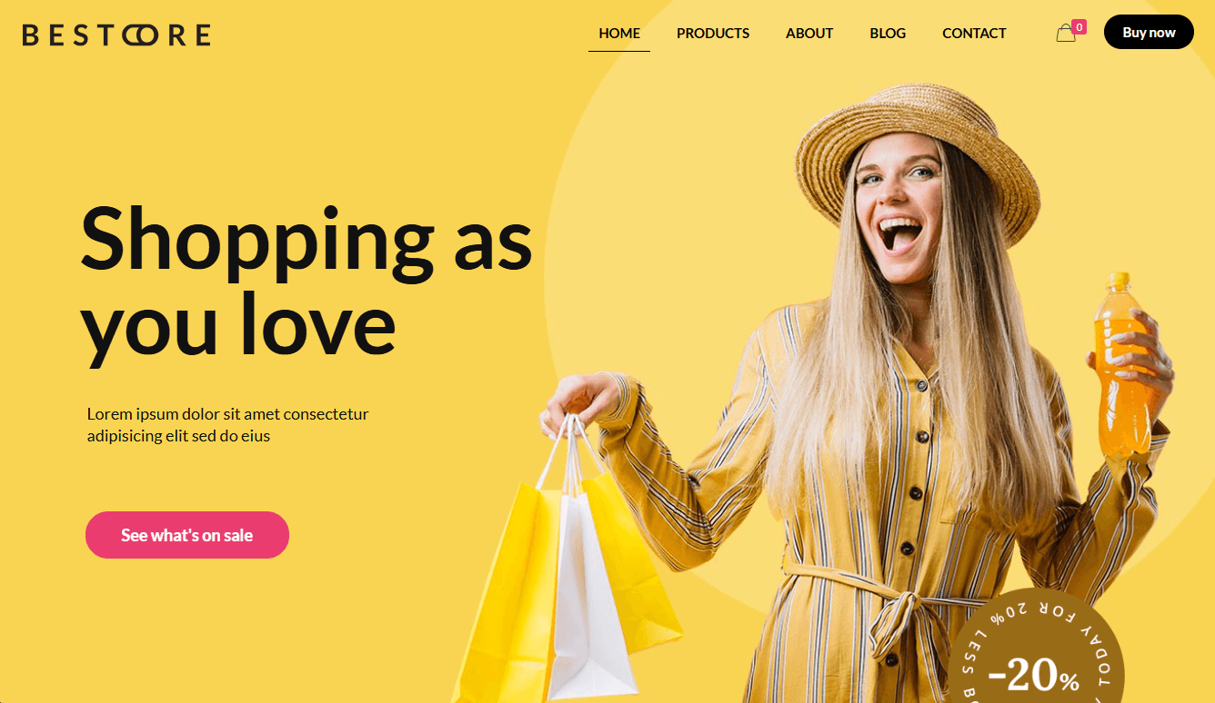 Screenshot 1 - E-commerce Generico